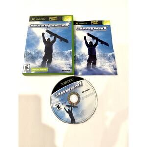 Amped Freestyle Snowboarding Xbox Video Game Complete w/ Manual CIB